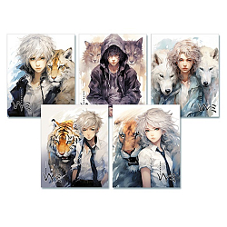 Тетрадь  48л кл "Дети и детский мир" обложка с разноцвет. блёстками