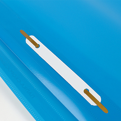 Папка-скоросшиватель А4 синяя 120/180мкм