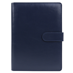 Ежедневник А5 недатиров. 100л обложка кож.зам. на кольцах с магнитной застёжкой