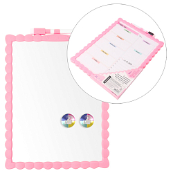 Доска магнитно-маркерная 21,5*28см 2-х сторонняя