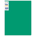 Папка 100 файлов 700мкм зелёная