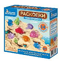 Раскопки "Юного археолога" 14 артефактов (4рыбки ,10ракушек)