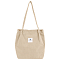 Сумка холщовая 38*34*11см бежевый