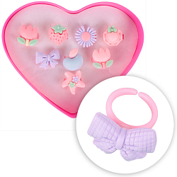 Кольца в наборе "Сердце". Игрушка