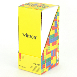 Ручка шар. синяя с чернилами на масляной основе корпус "Лего" "soft"