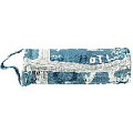 Пенал  мягкий тубус "Darvish" джинс ассорти  с рисунком