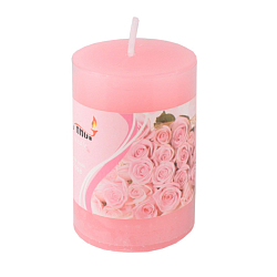 Свеча h- 7,5см ,d-5см,ассорти