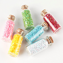 Декоративные блёстки 6 цветов  6шт (набор)