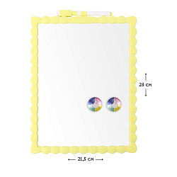 Доска магнитно-маркерная 21,5*28см 2-х сторонняя