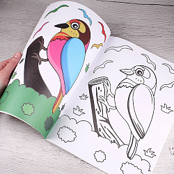 Раскраска А4 "Фауна" 8л с примером