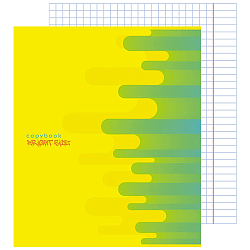 Тетрадь  48л кл "Флюиды" обложка цветная мелованная