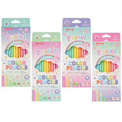 Карандаши 12цв шестигранный корпус