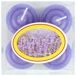 Свечи ароматизированные  4шт/уп (набор) ассорти