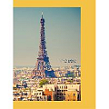 Книга для записей А6 (110*145) 80л Paris обложка глянцевая ламинация
