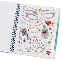 Раскраска с трафаретами на гребне