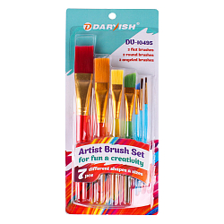 Кисти набор  7шт/уп "Darvish" синтетика