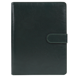 Ежедневник А5 недатиров. 100л обложка кож.зам. на кольцах с магнитной застёжкой
