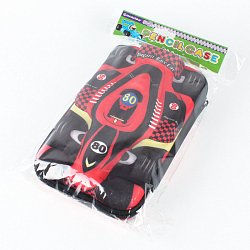 Пенал "3D CARS" 23,5*14*6см (красный)