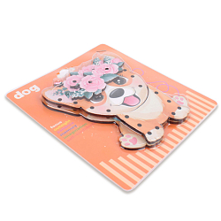 Шнуровка "Собачка". Игрушка