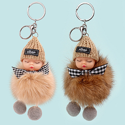 Брелок "Девочка" mix цвет