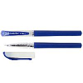 Ручка шар. синяя на масляной основе "Darvish" корпус синий с полупрозрачным колпачком