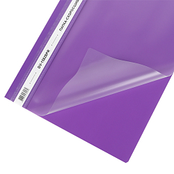 Папка-скоросшиватель А4 фиолетовая 120/180мкм