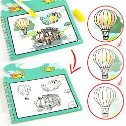 Раскраска  водная с маркером Транспорт