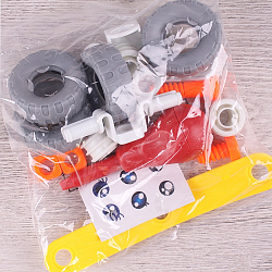 Конструктор  18 деталей , отвёртка,стикеры,инструкция