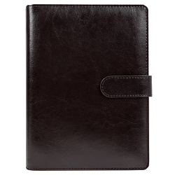 Ежедневник А5 недатиров. 100л обложка кож.зам.на кольцах с магнитной застёжкой