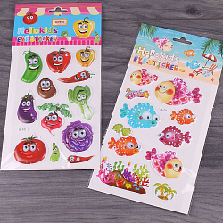 Наклейки  3D ассорти