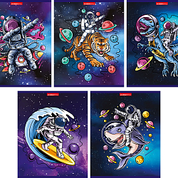 Тетр 48л скр А5 кл 11930/5-EAC метал пленка твин УФ лак Космическое приключение