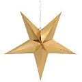 Праздничное украшение "Paper star" D45 золото