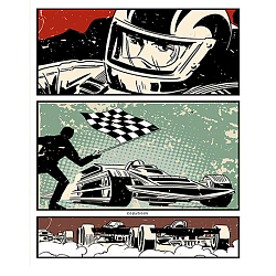 Тетрадь  48л кл. офсет-2  "Гонки"