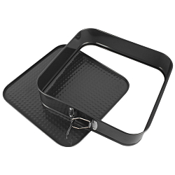 Формы для запекания разъемные (сердце, круг, квадрат) 3 шт. в наборе