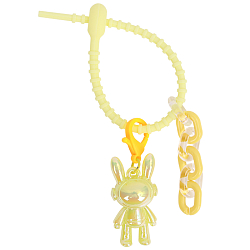 Брелок "Кролик" на силиконовой стяжке