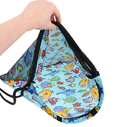 Сумка-мешок Аквариум, 2 отделения 45х35х7 см