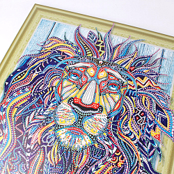 Алмазная живопись "Darvish" 40*50см  Грива льва