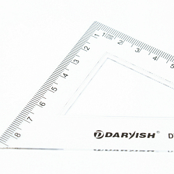 Треугольник 14см 30° пластик
