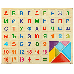 Доска магнитно-маркерная 2в1 (30*40см +магниты+маркер+губка)