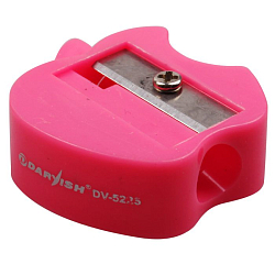 Точилка пласт. "Darvish" ассорти  в форме яблока