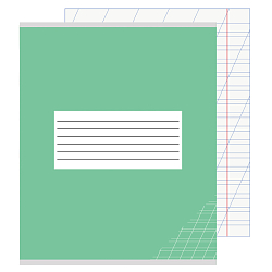 Тетрадь  12л косая линия "Классика Без слов-2"