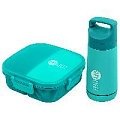 Контейнер для еды бирюзовый