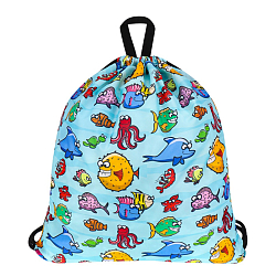 Сумка-мешок Аквариум, 2 отделения 45х35х7 см