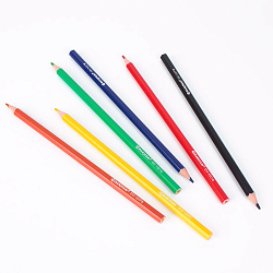 Карандаши  6цв "Darvish" "Машинка" корпус пластиковый шестигранный (набор)