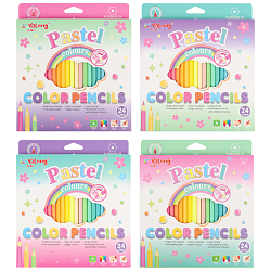 Карандаши 24цв шестигранный корпус