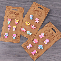 Наклейки  фигурки ассорти