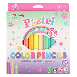 Карандаши 24цв шестигранный корпус