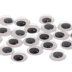 Глазки декоративные круглые, 10 мм., 20 шт..