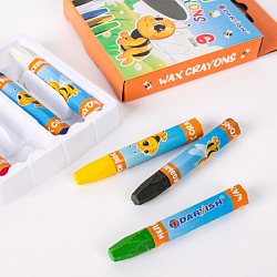 Мелки восковые  6цв. "Darvish"