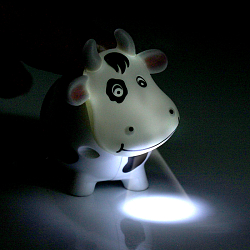 Брелок "Бычок" с подсветкой